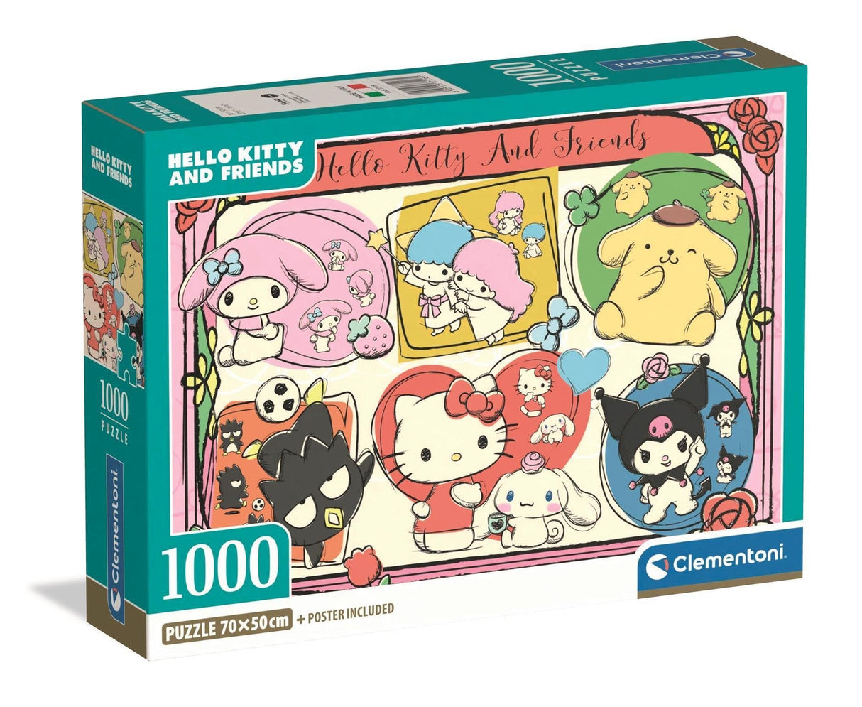 Puzzle Hello Kitty 2 1000pzs