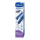 Pelikan 824439 - Pluma Estilográfica Para Diestros, Color Azul, Plumín M