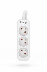 EAN 5901791031158 - HSK DATA Kerg M02387 3 Earthed sockets - 1 5m power strip with 3x1 5mm2 cable 16A imagen 1