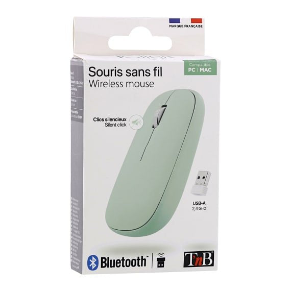 Ratón Inalámbrico Bluetooth T Nb Color (Verde)