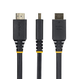 Startech.Com Startech - High Speed - Cable Alargador Hdmi Con Ethernet - Hdmi Macho A Hdmi Hembra - 1.8 M - Negro - Panelmontage, 1440p (Uwqhd)
