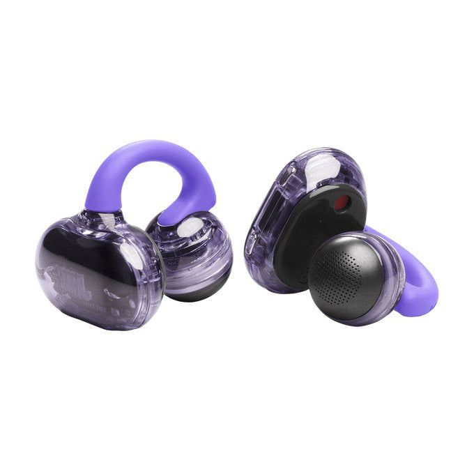 Jbl Soundgear Clips Tws Open-Ear-Kopfhörer, Ip54, Ghost Purple