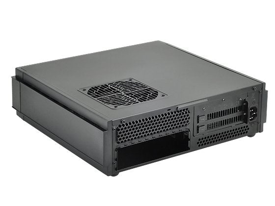 Caja Pc Silverstone Ml07 Milo Slim  Usb 3.0 Negra Sst-Ml07b,