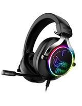 Auriculares Gaming Con Micrófono Spirit Of Gamer Xpert H600 Jack 3.5 Usb 2.0 Gris Oscuro