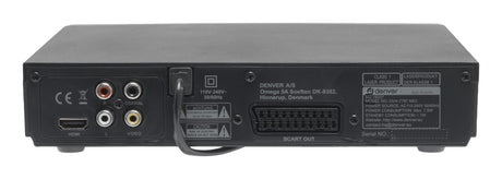 EAN 5706751041341 - Denver DVH-7787MK3 Reproductor de DVD Negro imagen 10