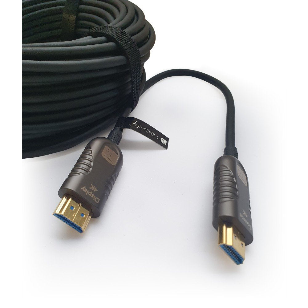 Techly Icoc Hdmi-Hy2-020 Cable Hdmi 2.0 4k60hz 20m Óptico Activo 18gbps