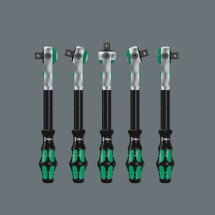 EAN 4013288220608 - Wera Bicycle Set 7 Negro, Verde imagen 3