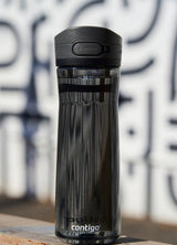 Botella Contigo Jackson 2.0 Bicicleta, Uso Diario, Fitness, Senderismo, Deportes 720 Ml Tritan Negro