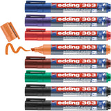 Edding Whiteboardmarker 1-5mm Sort. 8 Ud.
