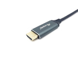 EAN 4015867228722 - Equip 133417 adaptador de cable de vídeo 3 m USB Tipo C HDMI tipo A (Estándar) Gris, Negro imagen 2