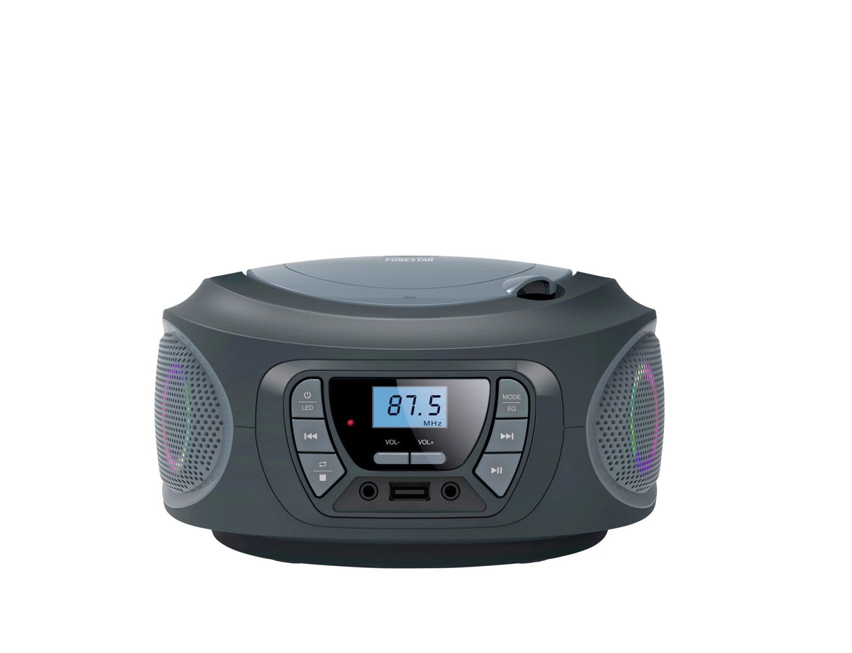 Radio Cd Fonestar Boom-One-G 13w Gris