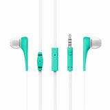 Energy Auricular Earphones Style 1+ In-Ear Flat Cable Microfono Mint 445998
