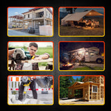 Extralink Ex.30349 Motor-Generador 2800 W 15 L Gasolina Negro, Naranja