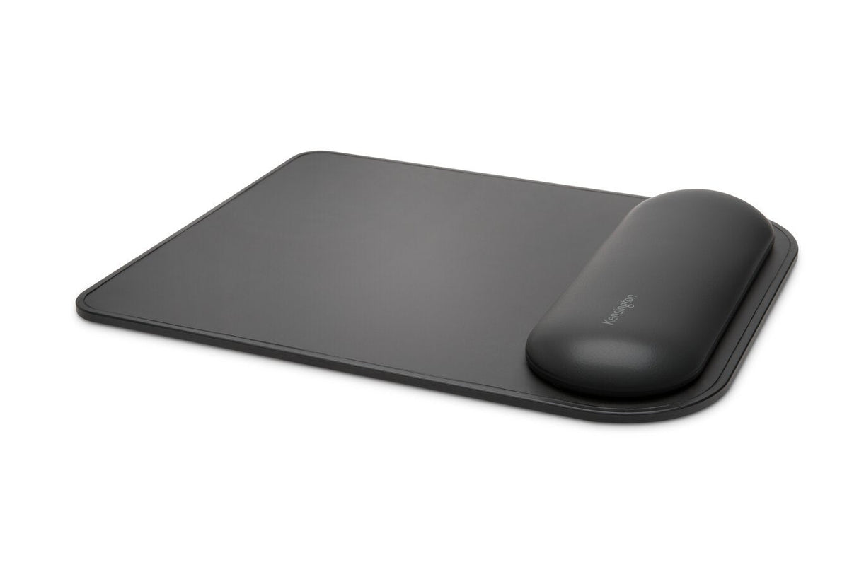 Kensington Alfombrilla Reposamuñecas Para Ratón Ergosoft, Negro, Monótono, Descansa Muñecas