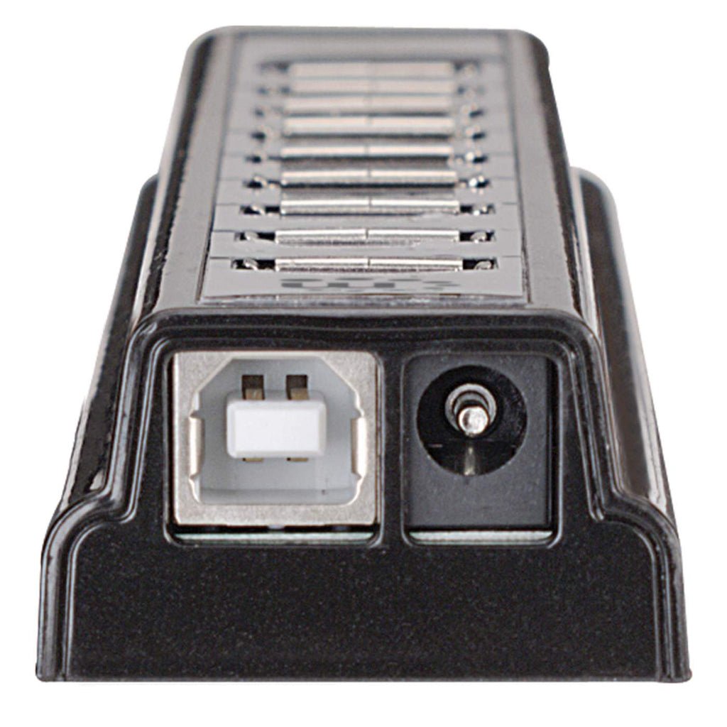 EAN 0766623161572 - Manhattan 161572 hub de interfaz USB 2.0 480 Mbit/s Negro, Plata imagen 5