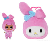 Mga Entretenimiento L.O.L. Surprise Loves Hello Kitty Peluche Reversible, Figura De Juguete Artículos Surtidos, Una Figura 249962-Euc