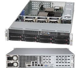 Supermicro Superchassis 825tqc-R1k03wb Negro 1000 W