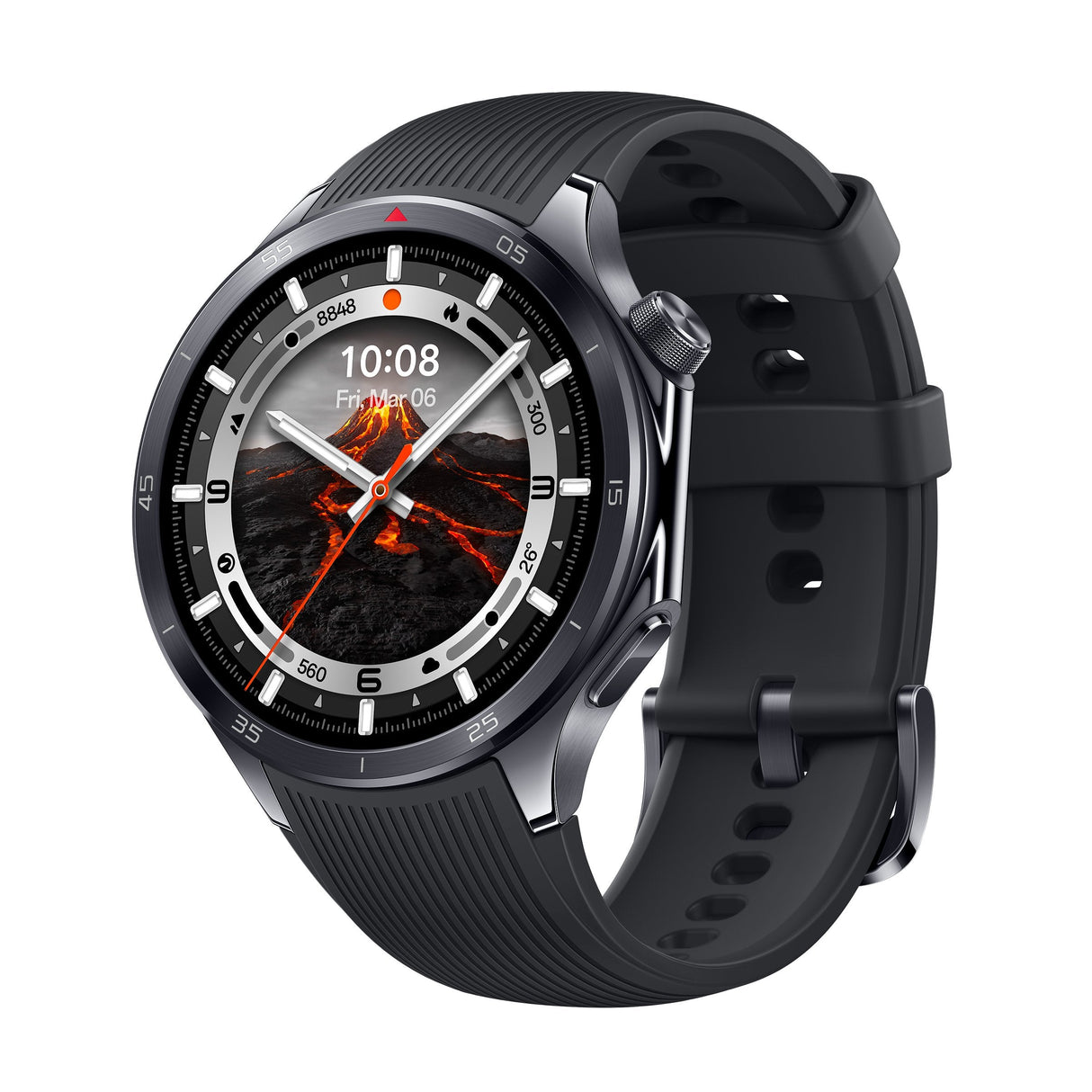 Oppo Watch X2 3,81 Cm (1.5") Amoled 47 Mm Digital 466 X 466 Pixeles Pantalla Táctil Negro Wifi Gps (Satélite)