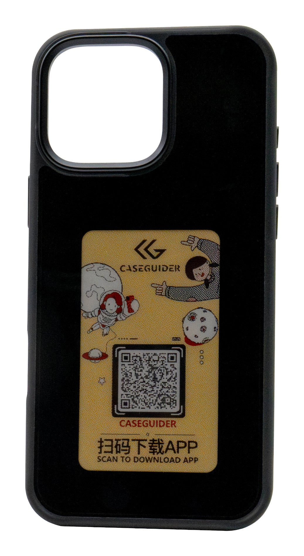 Realpower Magic Case,Iphone 16,Color Display,Magsafe,Negro