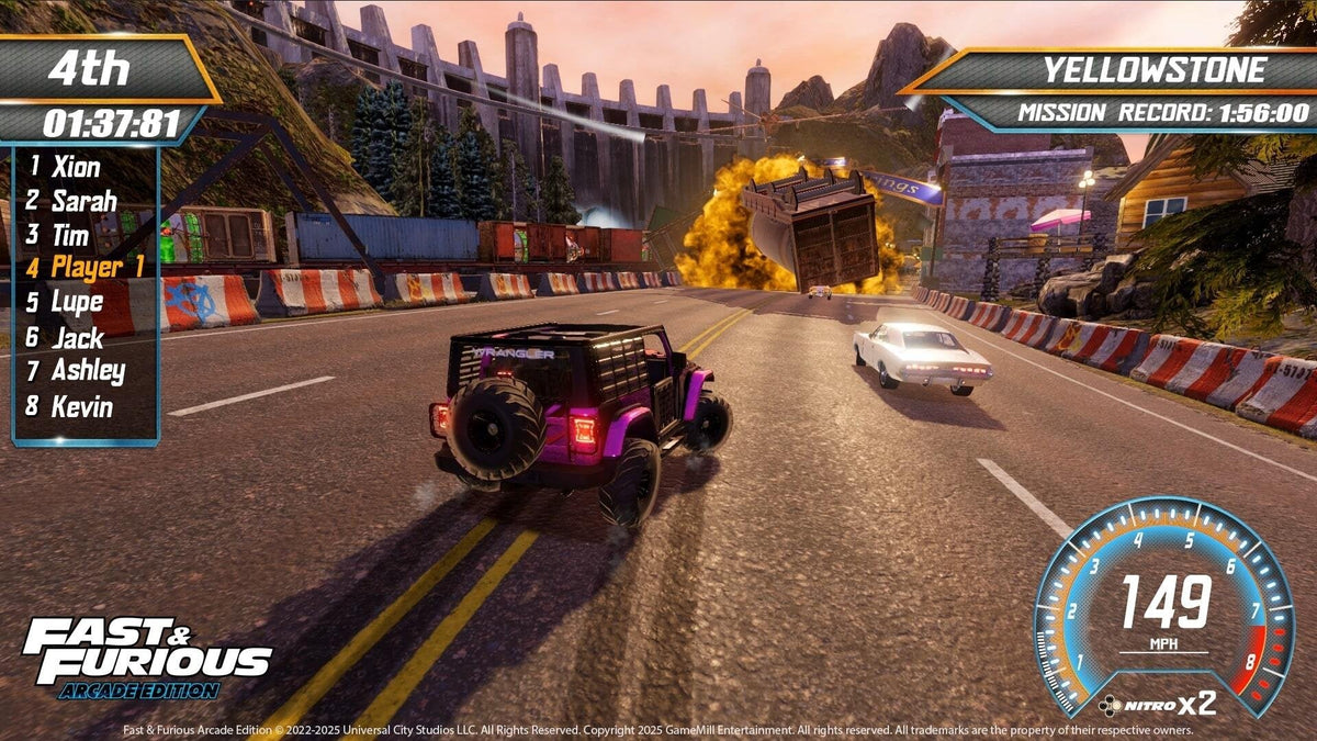 Juego Fast & Furious Arcade Switch