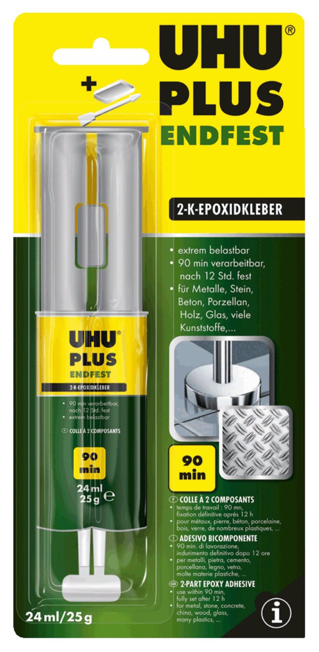 Uhu Plus Schnellfest 2 Komponenten-Adhesivo 25.0 G 1 Ud.