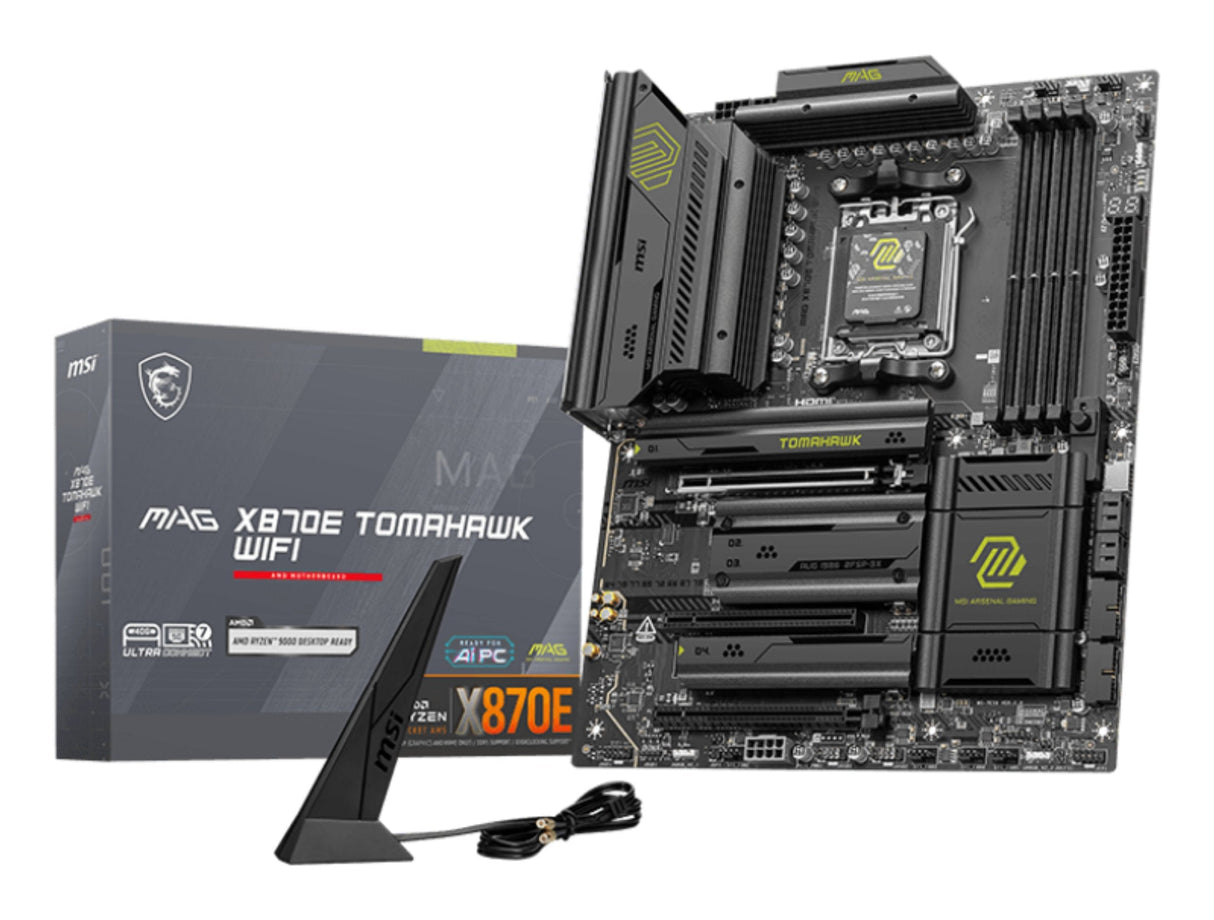EAN 4711377291927 - MSI MAG X870E TOMAHAWK WIFI placa base AMD X870E Zócalo AM5 ATX imagen 1