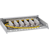Inline® Patch Panel Cat.6a 0.5u 6-Port, For Table/Wall/Rail, With Dust Projoection, Gris