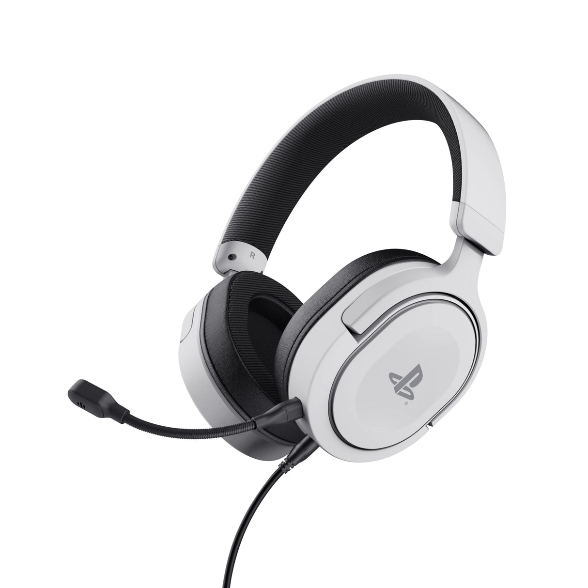 Auriculares Trust Gxt 498 Forta  Alámbrico Diadema Juego Negro, Blanco