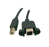 EAN 4014619041565 - Alcasa USB 2.0 B/USB 2.0 B, 0.5m cable USB 0,5 m USB B Negro imagen 1