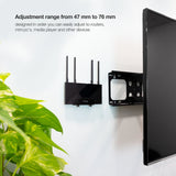 EAN 8433281012318 - TooQ TQMPM4776 soporte de CPU Soporte de CPU para instalación en pared Negro imagen 5