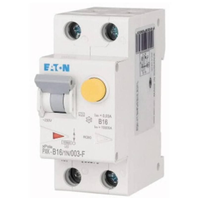 Eaton Pxk-B16 1n 003-F Fi Ls 193528 Kombischalter B 16a 1+N 30ma 193528