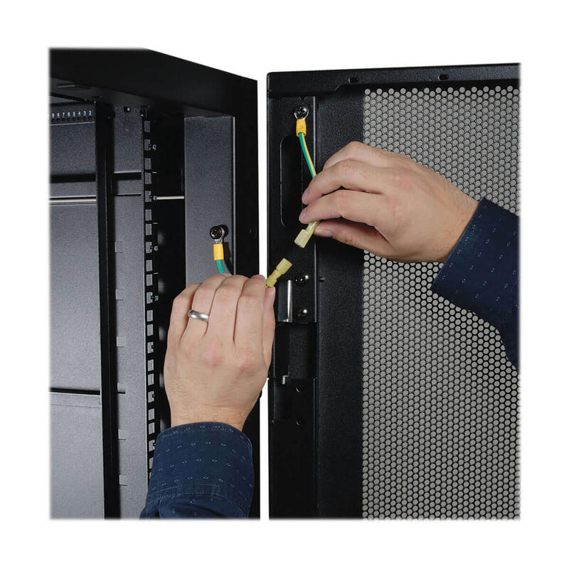 Eaton Tripp Lite Smartrack Premium 42u Server Rack Enclosure Secure Standard-Depth