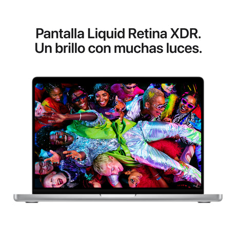 EAN 0195950491524 - Apple MacBook Pro Apple M M5 Portátil 36,1 cm (14.2") 24 GB 1 TB SSD Wi-Fi 6E (802.11ax) macOS Tahoe Plat imagen 6