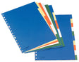 EAN 8411772117094 - Esselte 11709 divisor Polipropileno (PP) Azul, Verde, Naranja, Blanco, Amarillo imagen 1