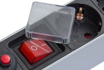 EAN 4014619506736 - Alcasa GC-N0087 base múltiple 1,8 m 8 salidas AC Interior Negro, Plata imagen 3