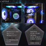 EAN 4046373896839 - CAPTIVA Highend Gaming R89-683 AMD Ryzen™ 7 7800X3D 32 GB DDR5-SDRAM 2 TB SSD NVIDIA GeForce RTX 5070 Ti  imagen 3
