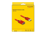 Cable  81082 Displayport 2 M Rojo