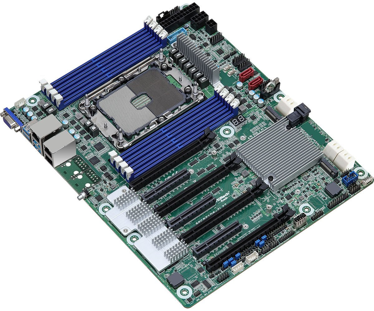 Asrock Spc621d8 Placa Base Intel C621a Lga 4189 Atx