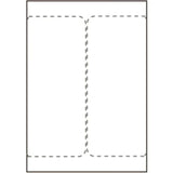 Ship-Label 105 X 220mm. For  Laser/Inkjet Printers. Two