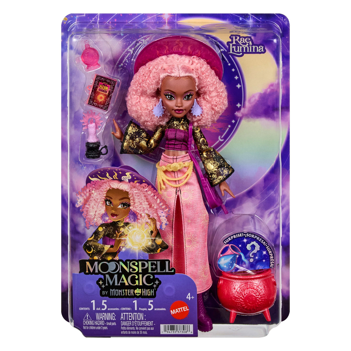 Muñeca Rae Sun Moonspell Magic Monster High