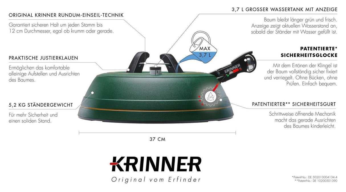Krinner Premium L 2,7 M / 12 Cm / 3 L