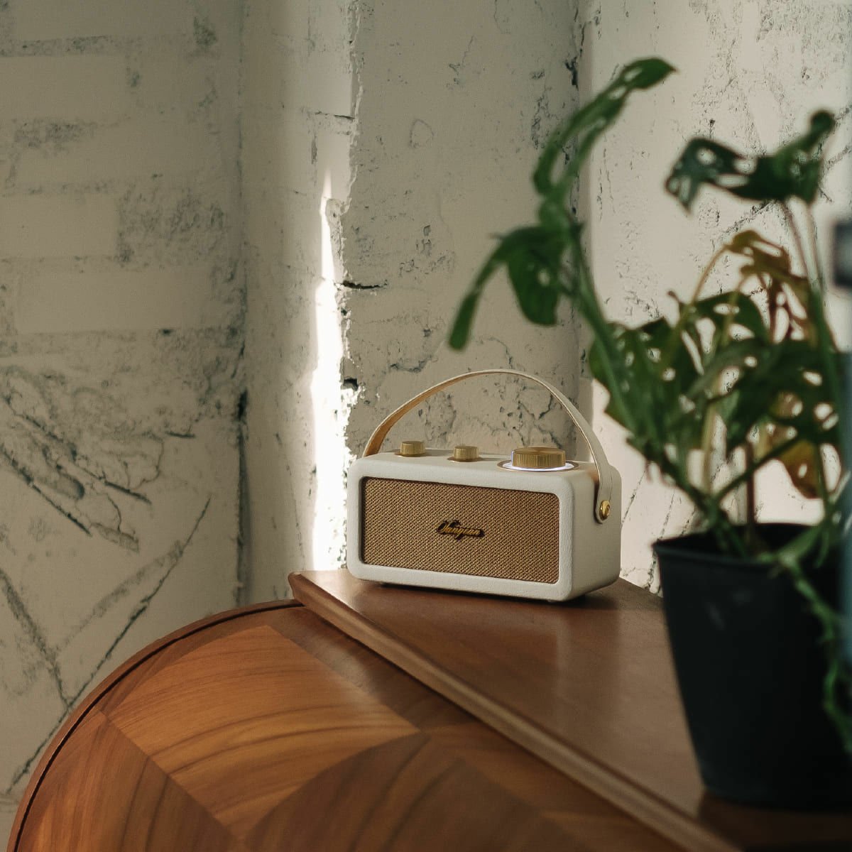 Sangean Ra-101 Ivory Gold  Altavoz Portátil
