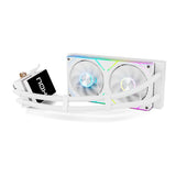 Refrigeracion Liquida Cpu Nox Hummer M-240 240mm Lcd Magnetico Argb Blanco
