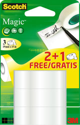 3m Magic Mate, 15 M, Transparente, Papel, Ce, 19 Mm, 600 G