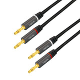Logilink Lautsprechercable, 2x2.50 Mm2 + Bananenmecker 5m