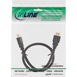 Cable Inline Hdmi De Macho A Macho Negro 10m