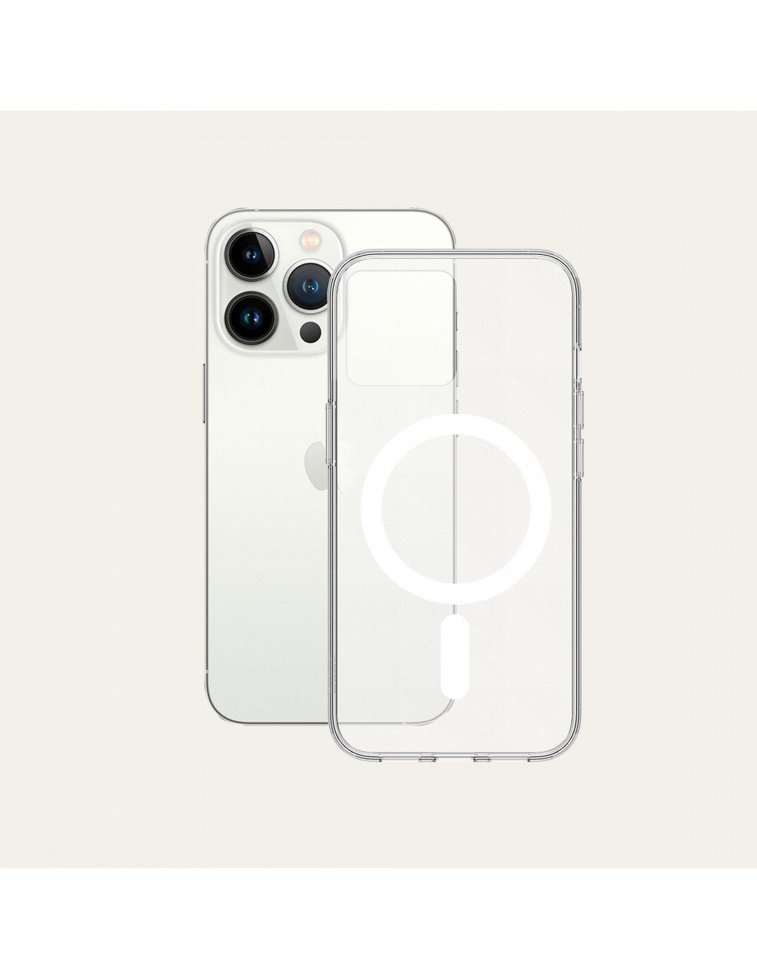Ksix Funda Trasera Compatible Con Magcharge Apple Iphone 13 Pro