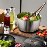 Gefu Push It Salatschleuder Edelstahl