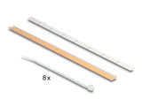 Delock 67060 Patchpanel Tipo-D De 19" Con Alivio De Tensión Central De 8 Puertos 1u Negro