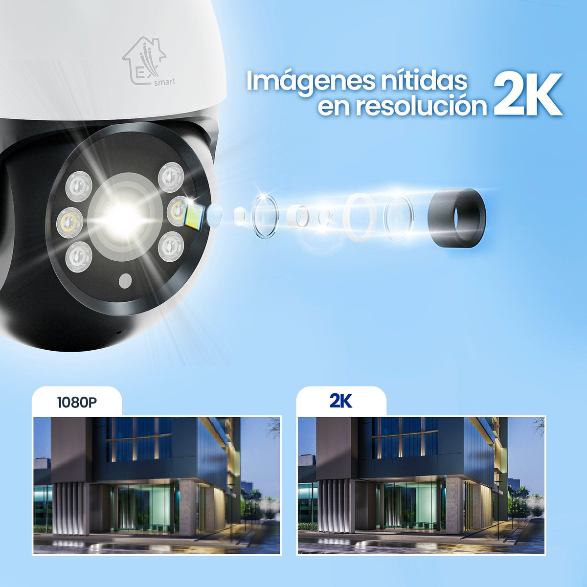 Extralink Outdoor Security Camera Full Hd 1296p Ptz Eoc-268